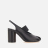 MM6 MAISON MARGIELA "Slingback Anatomic Numeric" BLACK Donna 
