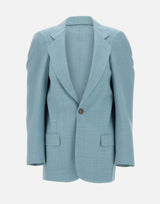 Blazer in lana vergine S62BN0119 M35884513 MM6 MAISON MARGIELA 