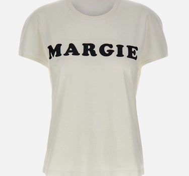 MM6 MAISON MARGIELA T-shirt in jersey vintage WHITE Donna 