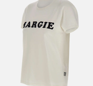 MM6 MAISON MARGIELA T-shirt in jersey vintage WHITE Donna 