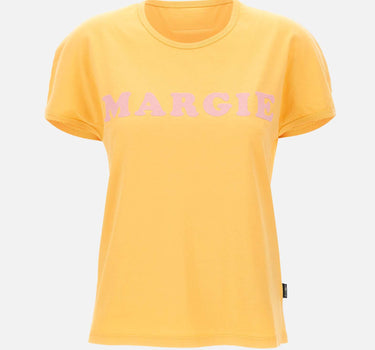 MM6 MAISON MARGIELA T-shirt in jersey vintage ORANGE Donna 