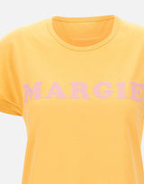 MM6 MAISON MARGIELA T-shirt in jersey vintage ORANGE Donna 