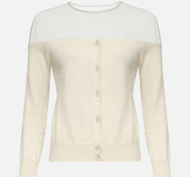 MM6 MAISON MARGIELA Cardigan in maglia BEIGE Donna 