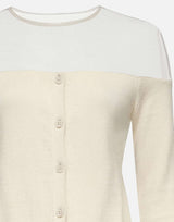 MM6 MAISON MARGIELA Cardigan in maglia BEIGE Donna 