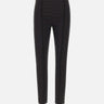 MM6 MAISON MARGIELA Pantaloni skinny con fori BLACK Donna 