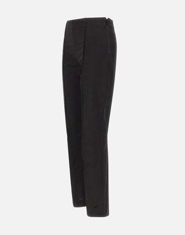 MM6 MAISON MARGIELA Pantaloni skinny con fori BLACK Donna 