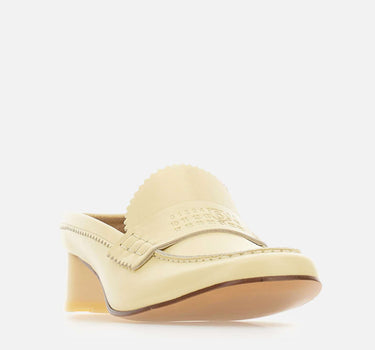 MM6 MAISON MARGIELA Mocassini in pelle swing-toe YELLOW Donna 