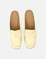 MM6 MAISON MARGIELA Mocassini in pelle swing-toe YELLOW Donna 