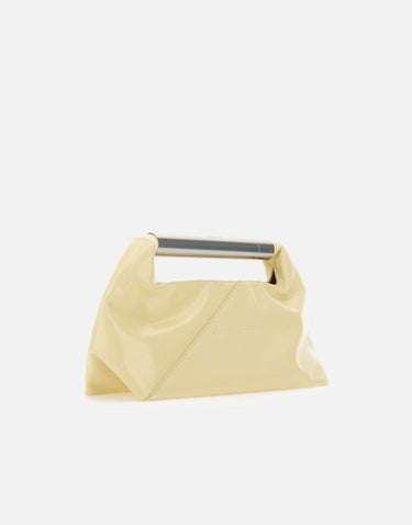 MM6 MAISON MARGIELA Borsa a mano "Japanese Bag Jewel Handle" BEIGE Donna 