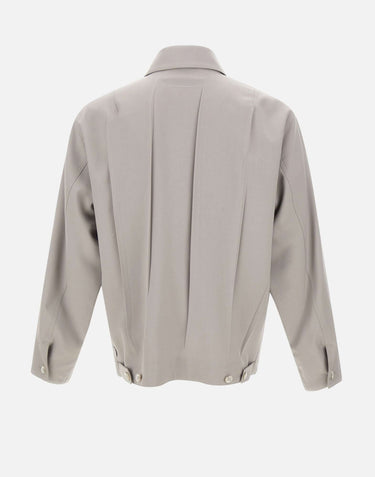 Giacca in misto lana con zip SH0AM0069 M35436858 MM6 MAISON MARGIELA 