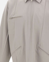 Giacca in misto lana con zip SH0AM0069 M35436858 MM6 MAISON MARGIELA 