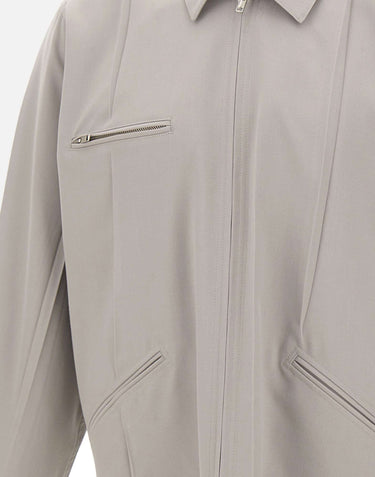 Giacca in misto lana con zip SH0AM0069 M35436858 MM6 MAISON MARGIELA 