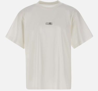 MM6 MAISON MARGIELA T-shirt in cotone WHITE Uomo 