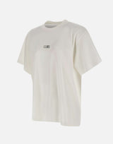 MM6 MAISON MARGIELA T-shirt in cotone WHITE Uomo 
