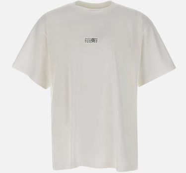 MM6 MAISON MARGIELA T-shirt con numeric logo WHITE Uomo 