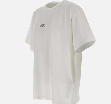 MM6 MAISON MARGIELA T-shirt con numeric logo WHITE Uomo 