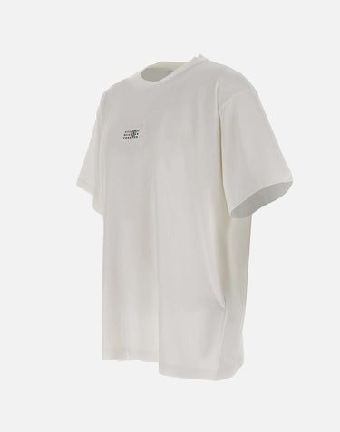 MM6 MAISON MARGIELA T-shirt con numeric logo WHITE Uomo 