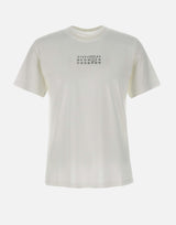 MM6 MAISON MARGIELA T-shirt in cotone WHITE Uomo 