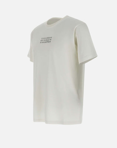 MM6 MAISON MARGIELA T-shirt in cotone WHITE Uomo 