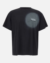 MM6 MAISON MARGIELA T-shirt con stampa spray BLACK Uomo 