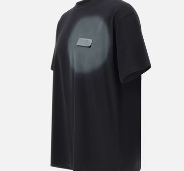 MM6 MAISON MARGIELA T-shirt con stampa spray BLACK Uomo 