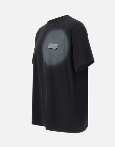MM6 MAISON MARGIELA T-shirt con stampa spray BLACK Uomo 