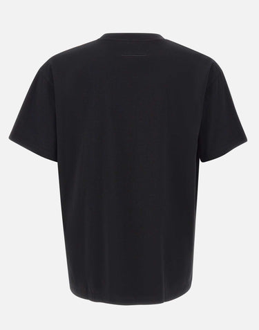 MM6 MAISON MARGIELA T-shirt con stampa spray BLACK Uomo 