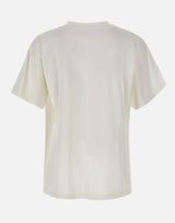 MM6 MAISON MARGIELA T-shirt over con stampa chiave WHITE Uomo 