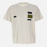 MM6 MAISON MARGIELA T-shirt con patch logo WHITE Uomo 