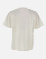 MM6 MAISON MARGIELA T-shirt con patch logo WHITE Uomo 