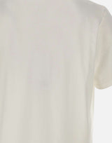 MM6 MAISON MARGIELA T-shirt con patch logo WHITE Uomo 