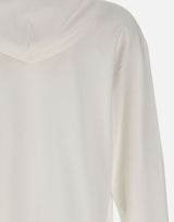 MM6 MAISON MARGIELA Felpa con stampa spray WHITE Uomo 
