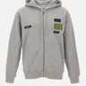 Felpa con patch logo SH0HG0007 M25025853M MM6 MAISON MARGIELA 