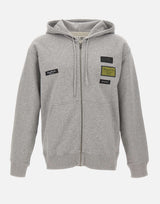 Felpa con patch logo SH0HG0007 M25025853M MM6 MAISON MARGIELA 