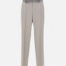 MM6 MAISON MARGIELA Pantaloni sartoriali con vita in denim GREY Uomo 
