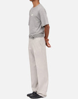 MM6 MAISON MARGIELA Pantaloni sartoriali con vita in denim GREY Uomo 