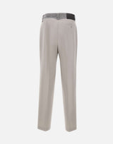 MM6 MAISON MARGIELA Pantaloni sartoriali con vita in denim GREY Uomo 