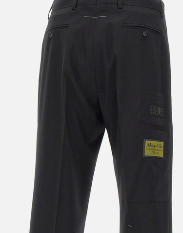 MM6 MAISON MARGIELA Pantalone "Shoka" BLACK Uomo 