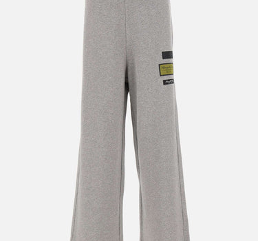 MM6 MAISON MARGIELA Pantaloni tuta con patch GREY Uomo 
