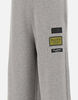 MM6 MAISON MARGIELA Pantaloni tuta con patch GREY Uomo 