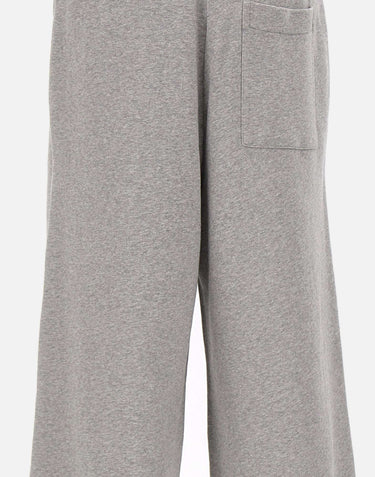 MM6 MAISON MARGIELA Pantaloni tuta con patch GREY Uomo 