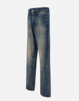 MM6 MAISON MARGIELA Jeans a gamba larga BLUE Uomo 