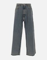 MM6 MAISON MARGIELA Jeans a gamba larga BLUE Uomo 