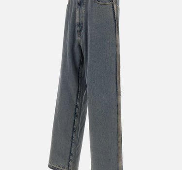 MM6 MAISON MARGIELA Jeans a gamba larga BLUE Uomo 