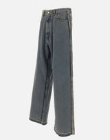 MM6 MAISON MARGIELA Jeans a gamba larga BLUE Uomo 