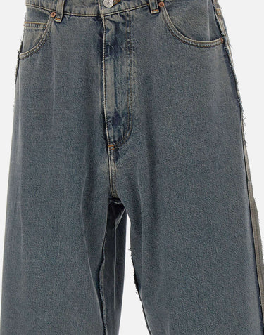 MM6 MAISON MARGIELA Jeans a gamba larga BLUE Uomo 