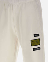 MM6 MAISON MARGIELA Shorts felpati con patch WHITE Uomo 