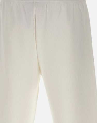 MM6 MAISON MARGIELA Shorts felpati con patch WHITE Uomo 