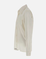 MM6 MAISON MARGIELA Camicia con impunture a vista WHITE Uomo 