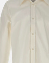 MM6 MAISON MARGIELA Camicia con impunture a vista WHITE Uomo 